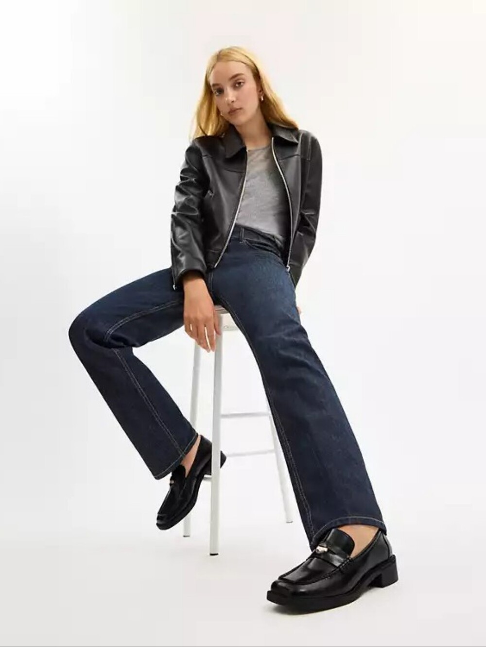 NWT!! Coach Black Square Toe Loafer
